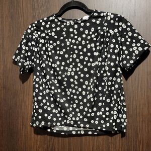 Zara Girls Daisy Crop Top Size: 13-14